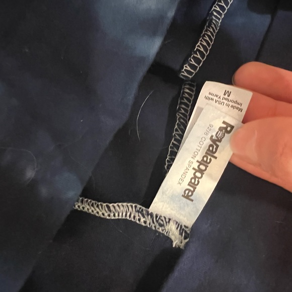 Tie Dye Navy Leggings - Picture 2 of 2